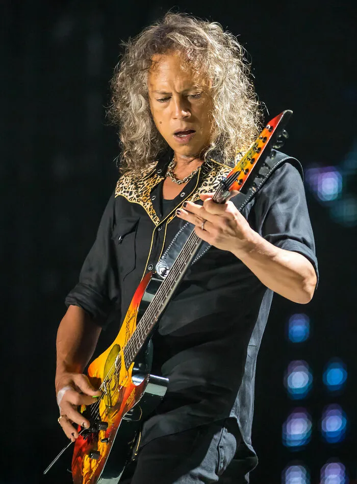 Guitarist Kirk Hammett, 63