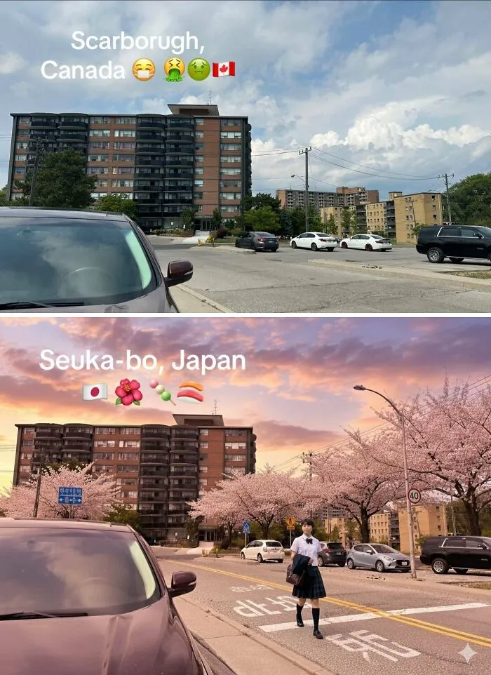 34 Before-And-After Pics Showing How The “Japan Effect” Tricks Everyone