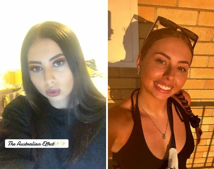 25 Personas muestran fotos antes y después de mudarse a Australia para demostrar que el "efecto australiano" es una realidad