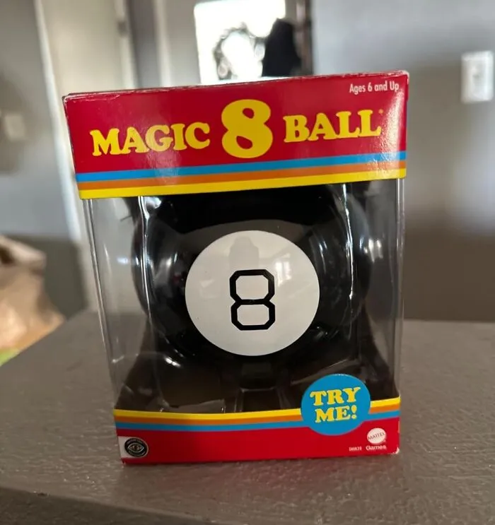 All Signs Point To Them Loving The Original, Old-School Version Of The <a Style="Display:inline;" Href="Https://Www.amazon.com/Magic-Ball-Fortune-Telling-Grown-UPS-Exclusive/Dp/B0149mc426?ie=utf8&th=1&linkcode=ll1&tag=bppelican-20&linkid=aaf6756c593a5ab228b34b28eccdd909&language=en_us&ref_=as_li_ss_tl" Target="_blank">  <span Style="Font: Inherit; Color: #d74b1f;"> Magic 8 Ball </Span>