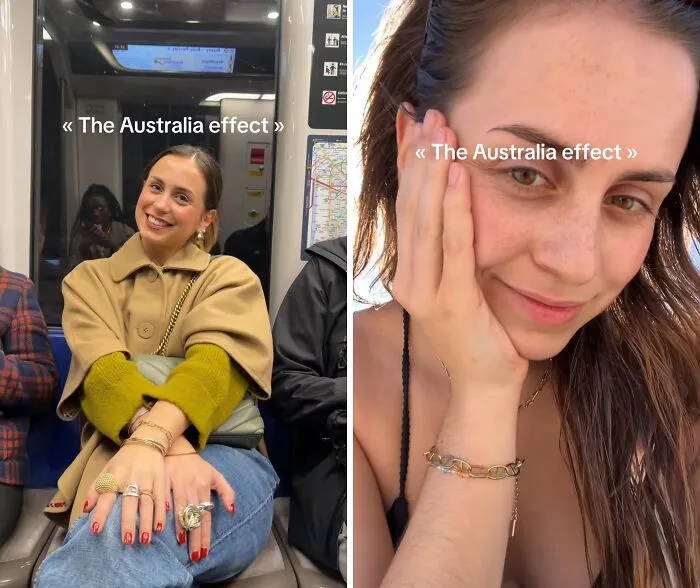 25 Personas muestran fotos antes y después de mudarse a Australia para demostrar que el "efecto australiano" es una realidad