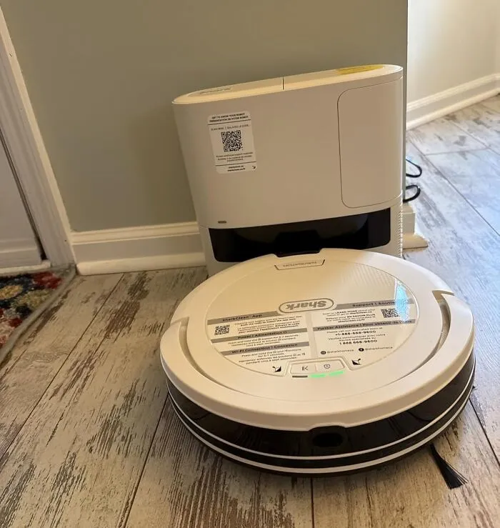 Your Pet's New Best Friend/Mortal Enemy Has Arrived, And It Just So Happens To Be An Expert At Eating Crumbs, A <a Style="Display:inline;" Href="Https://Www.amazon.com/Shark-Self-Empty-Navigation-Self-Cleaning-Av2110s/Dp/B0f2grypd1?ie=utf8&th=1&linkcode=ll1&tag=bpgecko-20&linkid=34f0216ee03e202bf02922bde37bbe62&language=en_us&ref_=as_li_ss_tl" Target="_blank">  <span Style="Font: Inherit; Color: #d74b1f;"> Shark Navigator Robot Vacuum </Span>