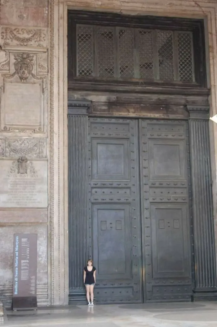 The Oldest Door Still In Use In Rome
