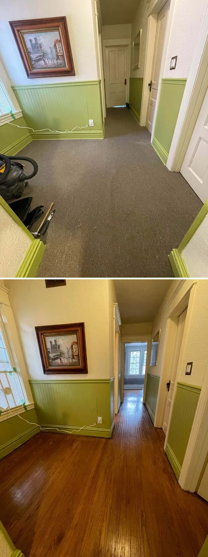 Finally Decided To Remove The Carpet!