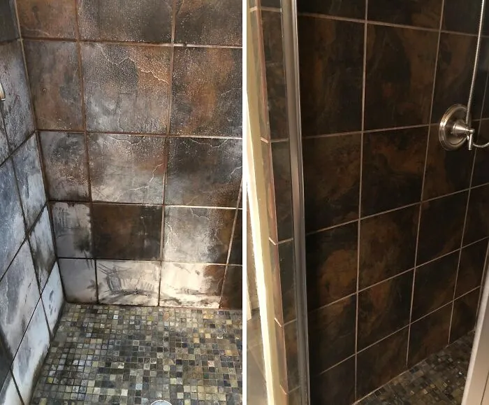 The "I Spent Hours Scrubbing This Shower" Illusion Is Easily Achieved With A Few Spritzes Of <a Style="Display:inline;" Href="Https://Www.amazon.com/Wet-Forget-Application-Scrubbing-Bleach-Free/Dp/B01endoj0g?ie=utf8&th=1&linkcode=ll1&tag=bpraccoon-20&linkid=662ef463f56a6341baceb54a93906be5&language=en_us&ref_=as_li_ss_tl" Target="_blank">   <span Style="Font: Inherit; Color: #d74b1f;"> Wet & Forget Shower Cleaner </Span>
