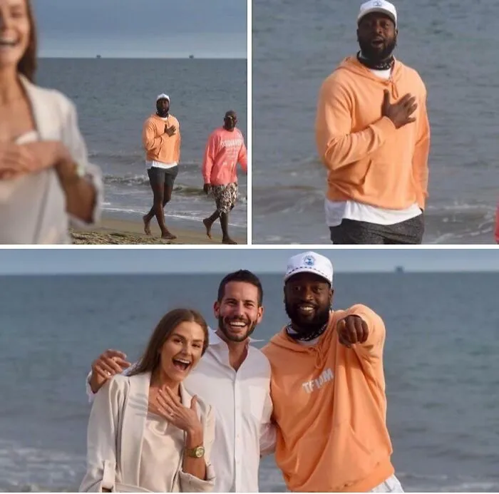 Dwayne Wade accidentalmente interrumpió una propuesta de matrimonio
