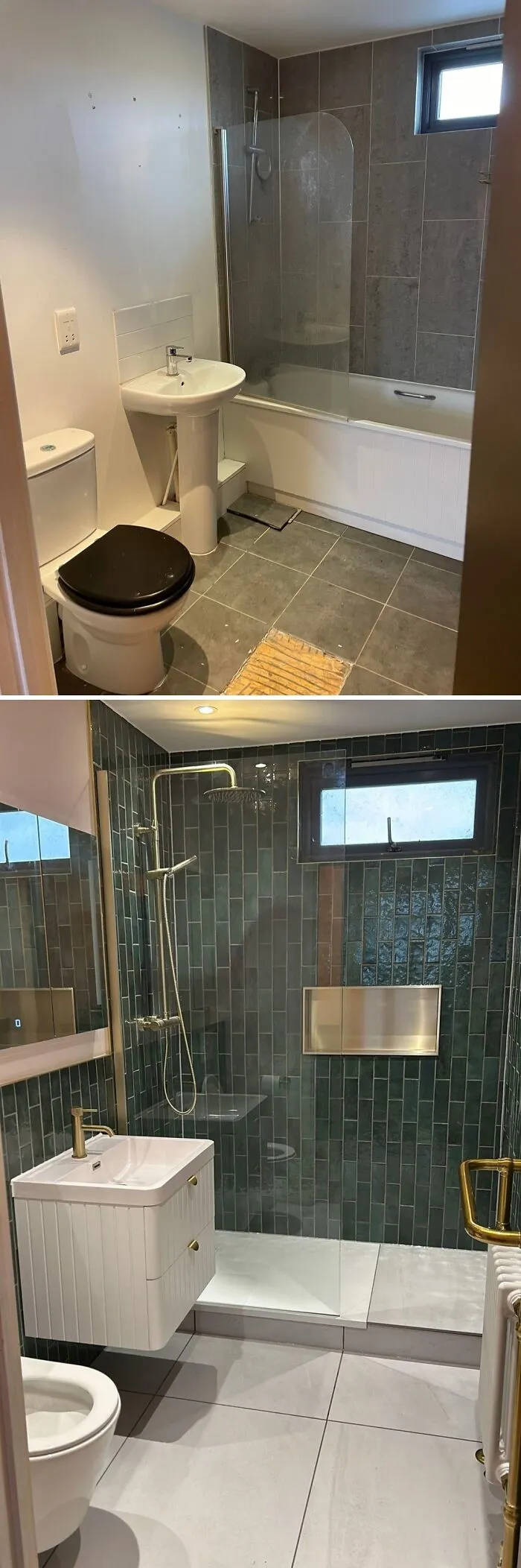 Total Renovation Of Bathroom