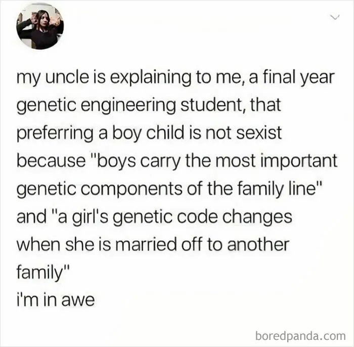 Cuz Our DNA Magically Changes…totally How That Works 🙄