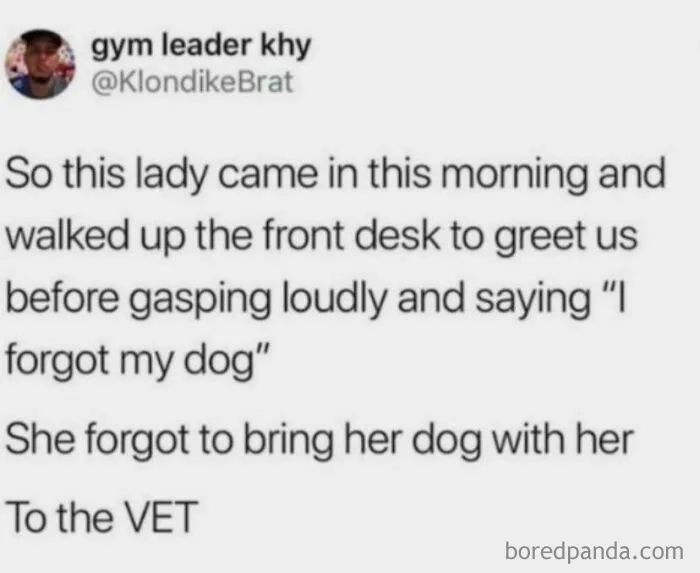 Because People Are Never Forgetful Or Tired After A Long Day