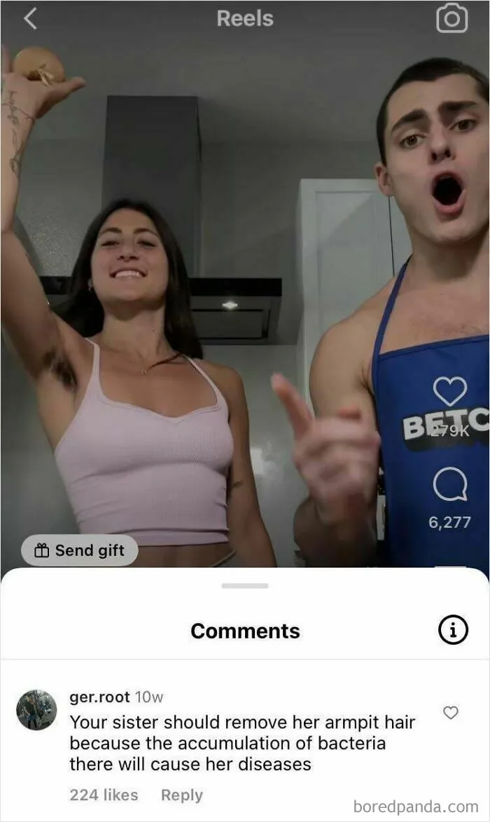 ‘Women Get Diseases From Armpit Hair’💀