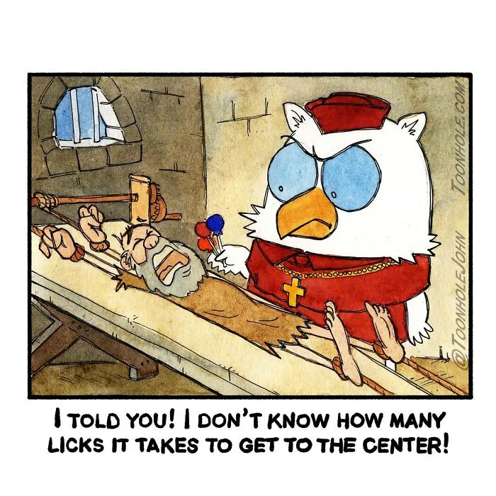 Dark Humor Fans Might Appreciate These 43 Twisted Comics By Toonhole John (New Pics)