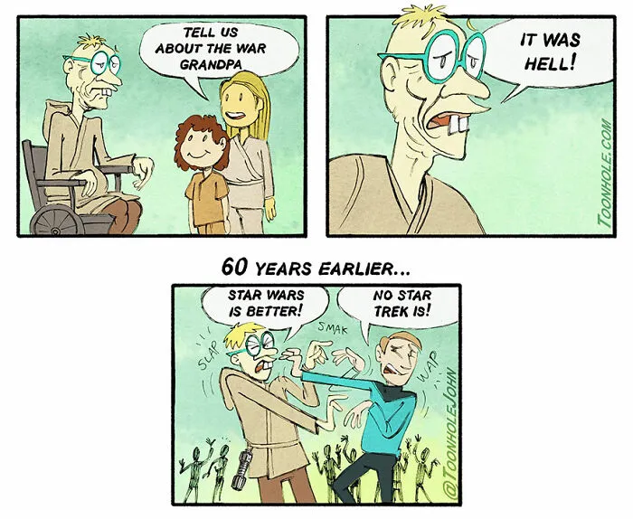 Dark Humor Fans Might Appreciate These 43 Twisted Comics By Toonhole John (New Pics)