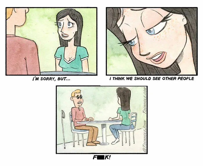 Dark Humor Fans Might Appreciate These 43 Twisted Comics By Toonhole John (New Pics)