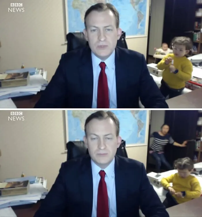 The Kids That Interrupted A Bbc News Interview