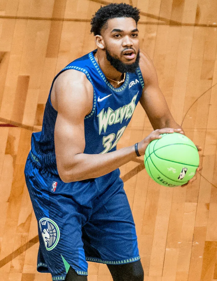 American Basketball Player Karl-Anthony Towns, 30