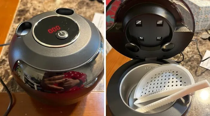 The <a Style="Display:inline;" Href="Https://Www.amazon.com/Ultrasonic-Retainer-Dentures-Toothbrush-Appliances/Dp/B0czrd28s5?ie=utf8&th=1&linkcode=ll1&tag=bpscorpion-20&linkid=fbe3128f740d0b59cc8ab2d5ede28217&language=en_us&ref_=as_li_ss_tl" Target="_blank">   <span Style="Font: Inherit; Color: #d74b1f;"> Ultrasonic Retainer Cleaner </Span> Is Basically A Tiny, Bubbling Hot Tub That Aggressively Power-Washes The Funk Off Your Mouthguard