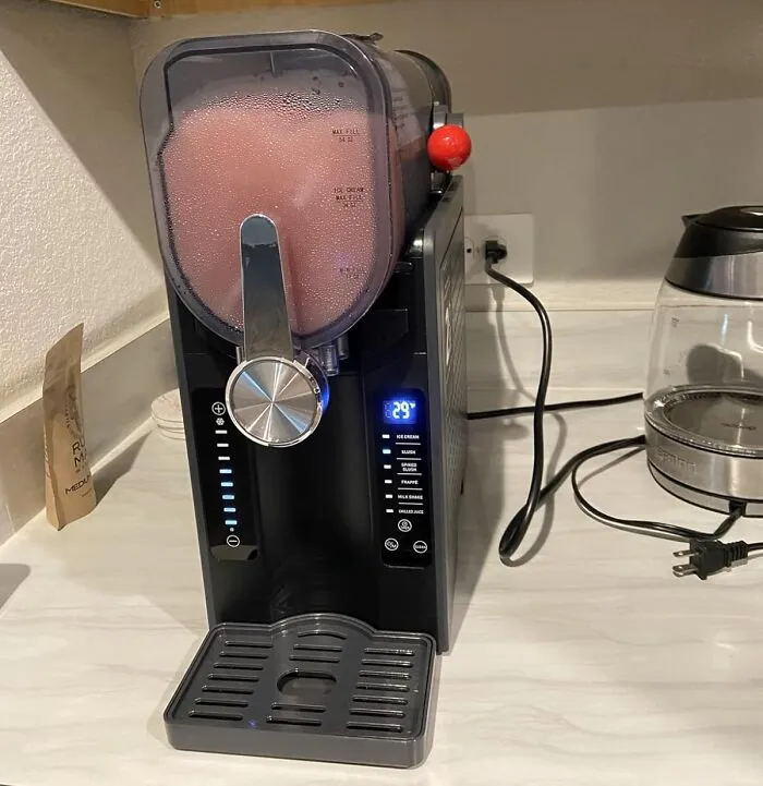 Your Inner Child's Dream Of Having A 7-Eleven Slushie Machine In Your Kitchen Is About To Become A Glorious, Brain-Freeze-Inducing Reality With This <a Style="Display:inline;" Href="Https://Www.amazon.com/Programs-Operation-Auto-Clean-Milkshakes-Margarita/Dp/B0dt429t6d?ie=utf8&linkcode=ll1&tag=bpbeaver-20&linkid=1861beaf6809e6f0a860a535c7dcd8a1&language=en_us&ref_=as_li_ss_tl" Target="_blank">   <span Style="Font: Inherit; Color: #d74b1f;"> Slushie Machine  </Span>
