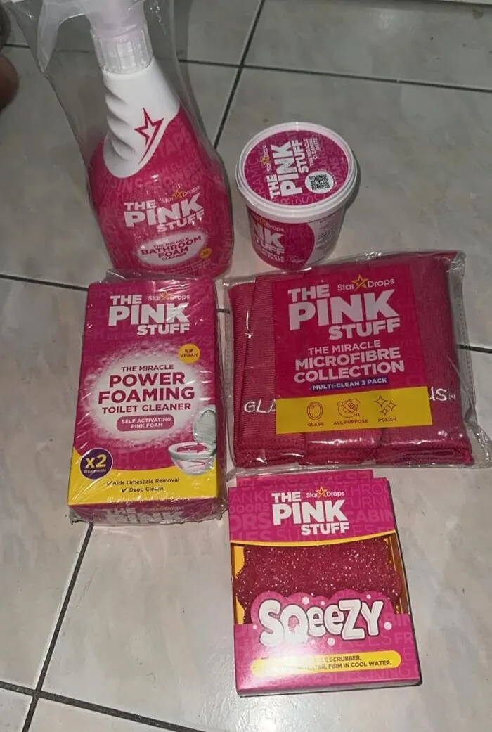 The <a Style="Display:inline;" Href="Https://Www.amazon.com/Stardrops-Bathroom-Cleaning-Foaming-Microfiber/Dp/B0dvlxqkxf?ie=utf8&linkcode=ll1&tag=bpbeaver-20&linkid=7c64112a3ea8f4cb803417b60305f1f0&language=en_us&ref_=as_li_ss_tl" Target="_blank">   <span Style="Font: Inherit; Color: #d74b1f;"> The Pink Stuff Cleaning Kit </Span> Is Basically A Magic Eraser For Your Entire House, Ready To Tackle The Grime You Thought Had Won The Battle