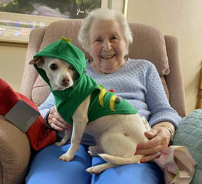 100 Year Old Woman Adopts Dog No One Wanted