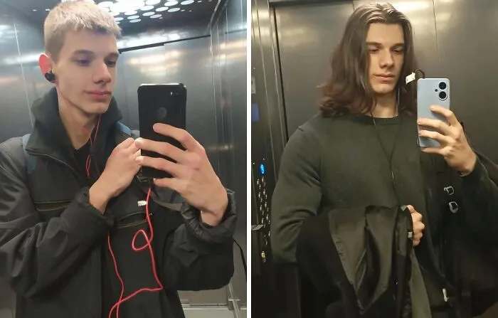 A Little Over A Year, Same Elevator