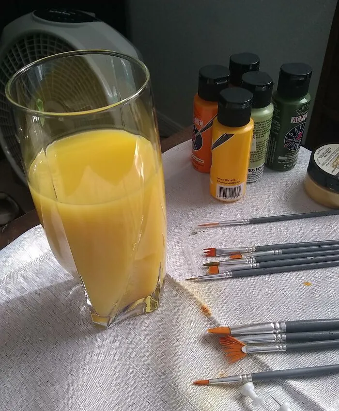 Had To Stop My Wife From Drinking This Forbidden Orange Juice