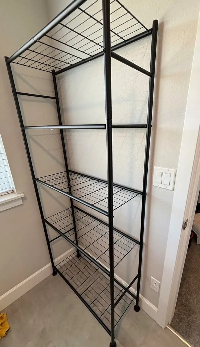 The Teetering Towers Of Doom You Currently Call "Storage" In Your Garage Can Finally Be Replaced By The Sturdy, Organized Bliss Of These <a Style="Display:inline;" Href="Https://Www.amazon.com/Sakugi-Storage-Shelves-Organizer-Shelving/Dp/B0d5ckb5ct?ie=utf8&th=1&linkcode=ll1&tag=bptoucan-20&linkid=5731f48e49e4c3801057578b56c0c44f&language=en_us&ref_=as_li_ss_tl" Target="_blank">  <span Style="Font: Inherit; Color: #d74b1f;"> 5-Tier Heavy Duty Storage Shelves </Span>