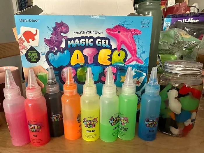 <span Style="Font: Inherit; Color: #d74b1f;">  Aqua Fairy Water Gel </Span> Lets Them Cook Up A Whole Zoo Of Squishies To Keep Them Busy While You Cook Up A Holiday Storm