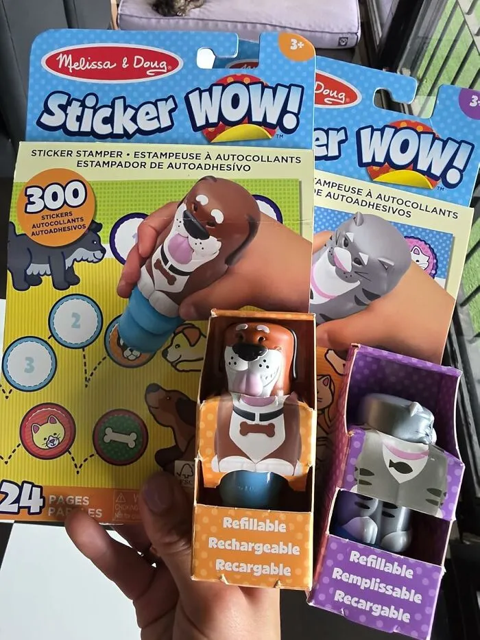 The Official Currency Of Childhood Is Stickers, And Their Portfolio Is About To Get A Major Boost From The <a Style="Display:inline;" Href="Https://Www.amazon.com/Melissa-Doug-Activity-Collectible-Character/Dp/B0cn1nftvb?ie=utf8&th=1&linkcode=ll1&tag=bppelican-20&linkid=91ace52b3bb7c08ba80fbcd020fe006f&language=en_us&ref_=as_li_ss_tl" Target="_blank">  <span Style="Font: Inherit; Color: #d74b1f;"> Sticker Wow! Activity Pad And Sticker Stamper </Span>