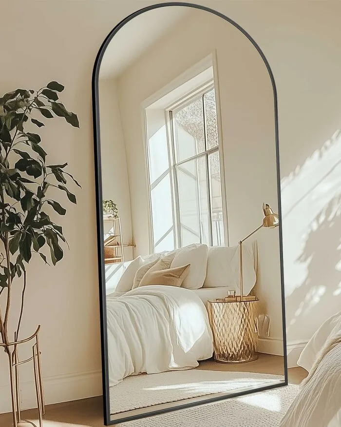 The Daily "Does This Outfit Work" Selfie Is About To Get A Major Glow-Up From This <a Style="Display:inline;" Href="Https://Www.amazon.com/Mirrors-Aluminum-Standing-Freestanding-Hanging/Dp/B0dm4qtwqg?pf_rd_r=jm3j2jq6ewwc35dagbqb&pf_rd_p=7d7fd1a0-40b8-487f-8db9-B2480f2cfbc8&th=1&linkcode=ll1&tag=bptoucan-20&linkid=f0298996ff486dad34b4334eeacd7dc1&language=en_us&ref_=as_li_ss_tl" Target="_blank">  <span Style="Font: Inherit; Color: #d74b1f;"> Arched Full Body Mirror </Span>