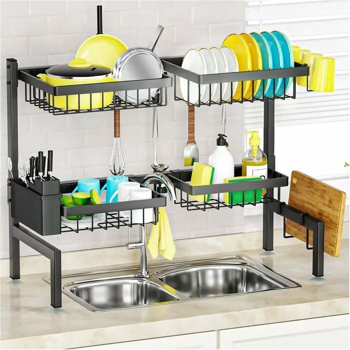 Your Kitchen Counter Can Finally Stop Moonlighting As A Swimming Pool For Your Clean Dishes With An <a Style="Display:inline;" Href="Https://Www.amazon.com/Snslxh%ef%bc%bb2-Baskets%ef%bc%bdover-Kitchen-Expandable-Adjustable/Dp/B0bggb64s2?dib=eyj2ijoimsj9.cq3aomqmrgd2aotnh3xgmdtgnw5c5w6vlp-Es38p_xmecljw8d5r_km3yljqu3szxdzwhpxicxroqeace8-Xiaiouf_znpu1v5rwjloyycg0wqijs0xo5r7q0ngt2m1cop_yleuyxuxc6v8jeiwr9j_3kkzdmycuolnwmxclhog.fsligfh2tlfyuoyh7oastmyga8_rhd9hpc-Bydhirf4&dib_tag=se&qid=1764140512&sr=8-49&srs=213262317011&xpid=jykxudqryvzbf&th=1&linkcode=ll1&tag=bpworm-20&linkid=aed934bc7afdf40832067f497525a28c&language=en_us&ref_=as_li_ss_tl" Target="_blank">   <span Style="Font: Inherit; Color: #d74b1f;"> Over The Sink Dish Drying Rack </Span>
