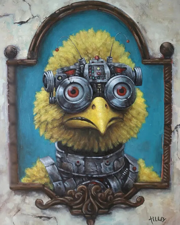 Tyler Tilley’s 35 Explosive Pop Surrealist Paintings That Mix Humor With Horror