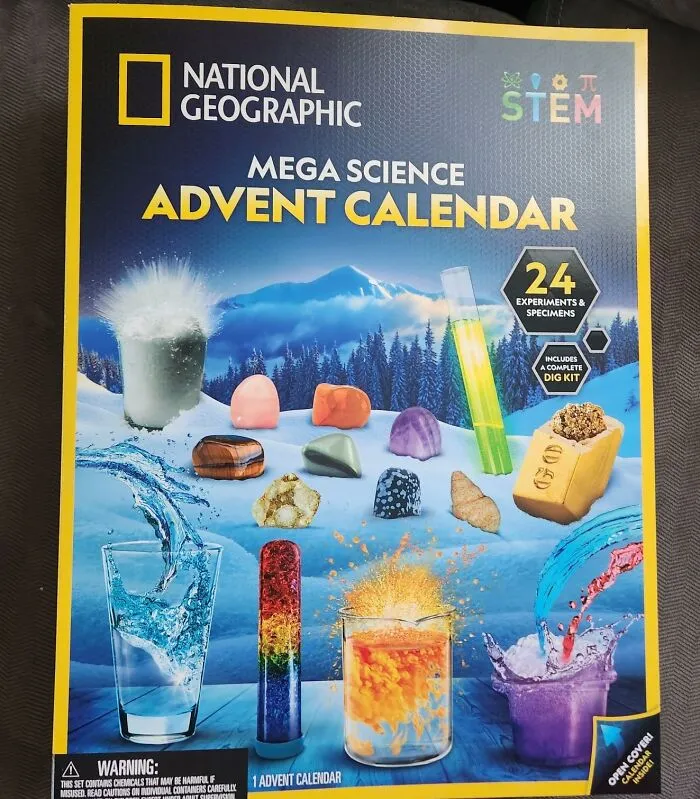  The <a Style="Display:inline;" Href="Https://Www.amazon.com/National-Geographic-Science-Advent-Calendar/Dp/B0bsrbsg1r?ie=utf8&linkcode=ll1&tag=bpibis-20&linkid=64876fbe85c3a7c11f2558deb766f5b6&language=en_us&ref_=as_li_ss_tl" Target="_blank">  <span Style="Font: Inherit; Color: #d74b1f;"> National Geographic Science Kit & Rock Collection Advent Calendar </Span> Has 24 Days Of Experiments And Cool Rocks, So Your Kids Will Be Too Busy Being Scientists To Ask "Is It Christmas Yet"