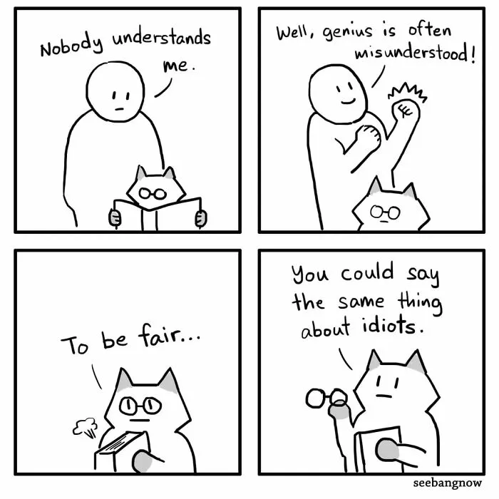 29 Sassy Cat Comics That Prove Cats Understand Us Better Than We Think