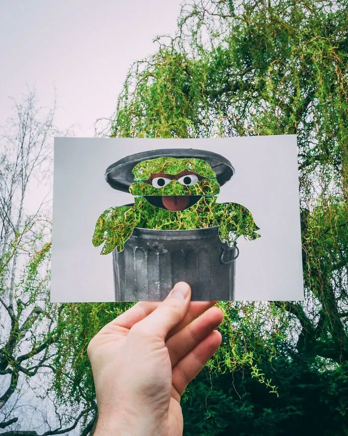 This Artist Made 47 Creative Paper Cutouts That Interact With Reality