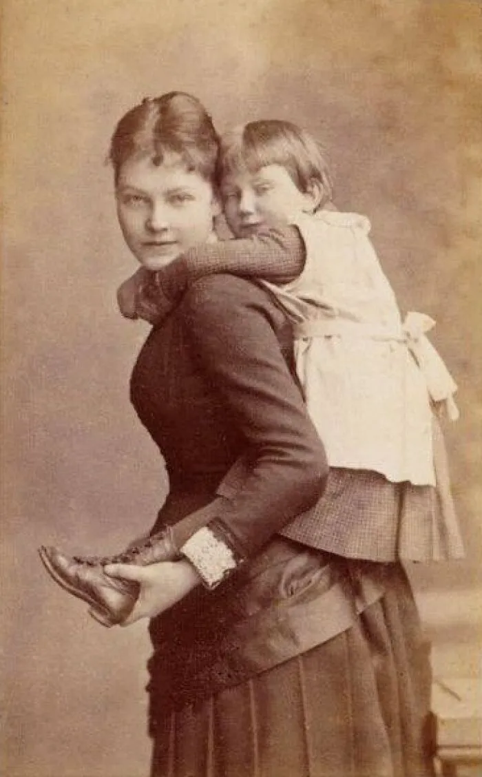 Mother And Daughter, 1880s