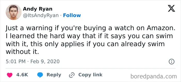 It's Useless If You Can't Swim