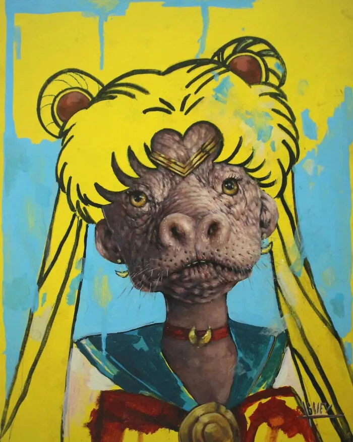 Tyler Tilley’s 35 Explosive Pop Surrealist Paintings That Mix Humor With Horror