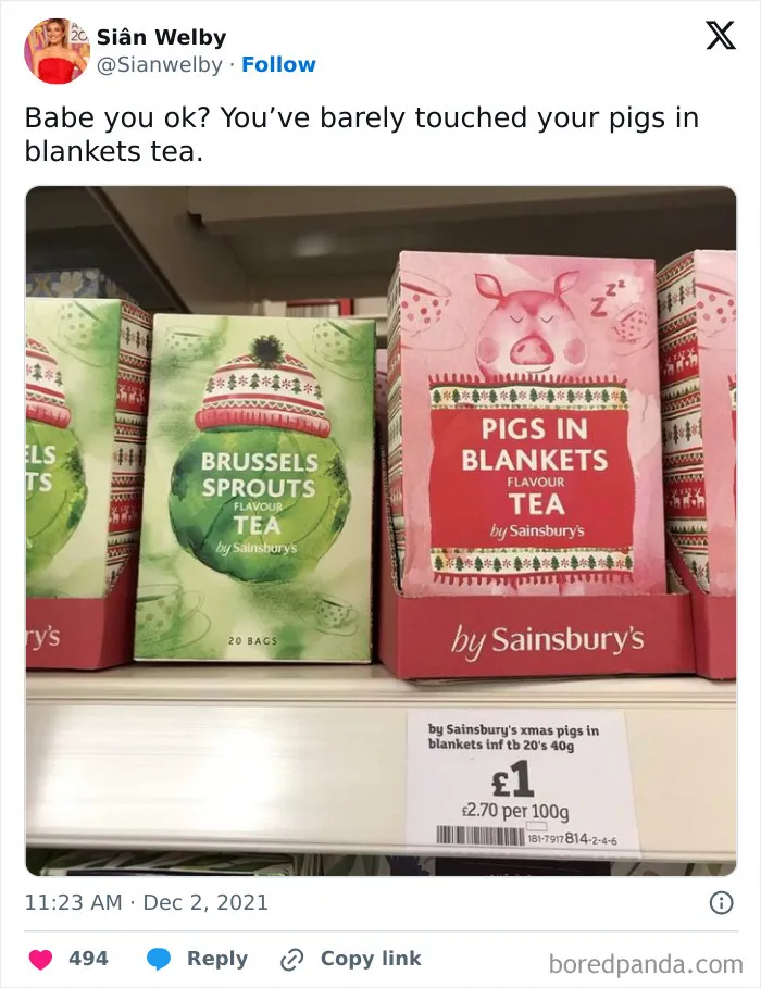 And They Say That British Food Is Bad. Um, Try Again, Sweetie