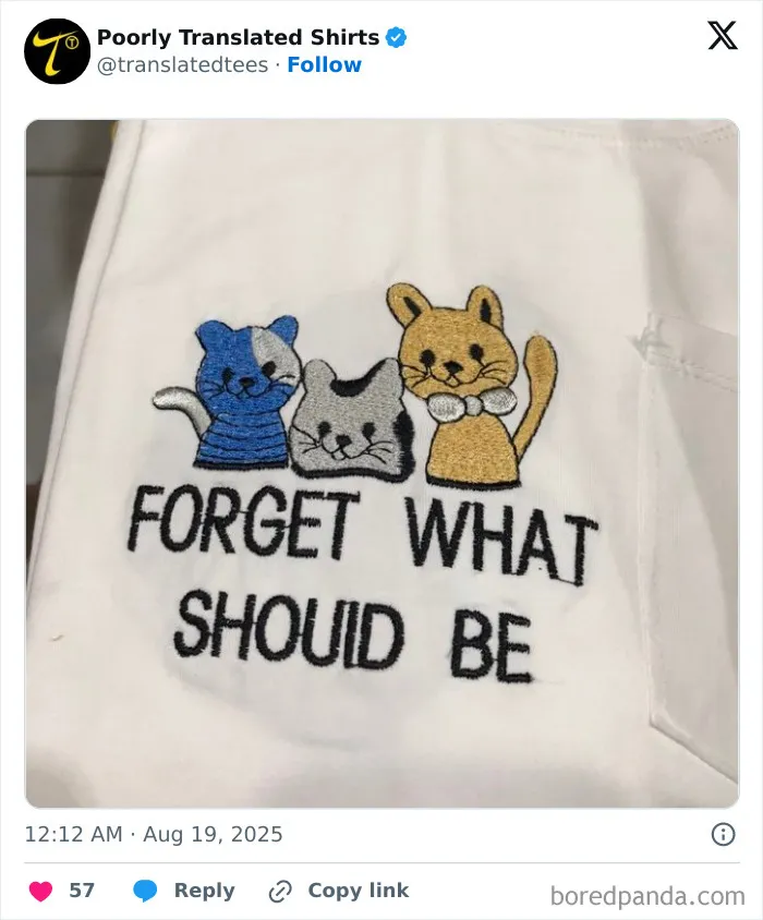 40 Times T-Shirt Designs Had Such Hilarious English Phrases, The Designer Definitely Got “Lost In Translation" (New Pics)