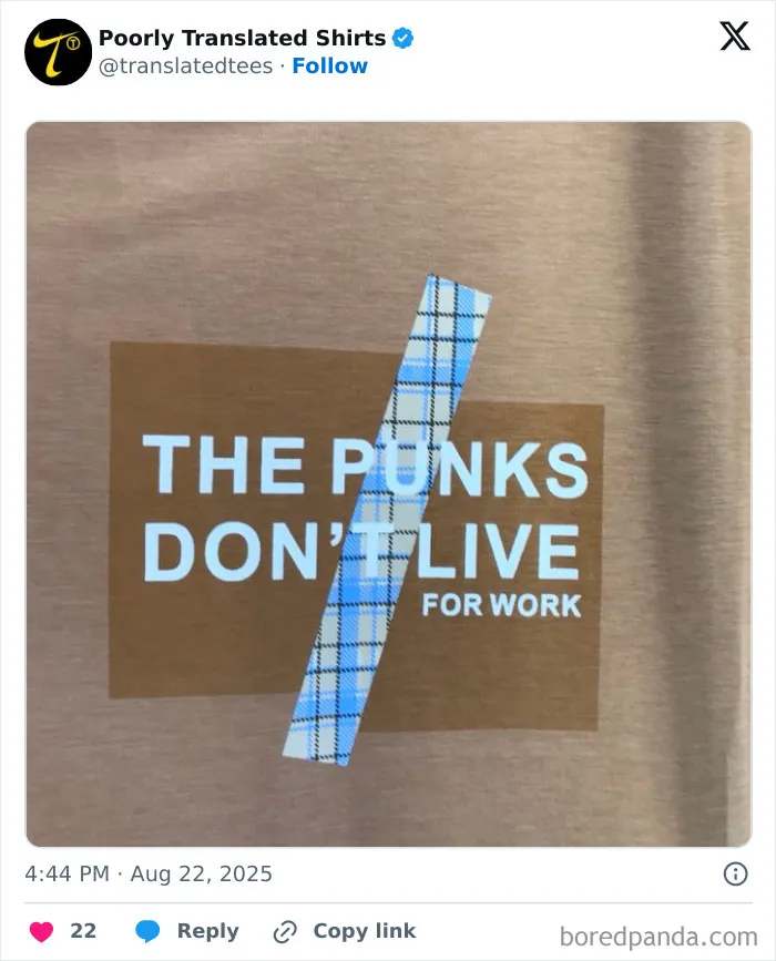40 Times T-Shirt Designs Had Such Hilarious English Phrases, The Designer Definitely Got “Lost In Translation" (New Pics)