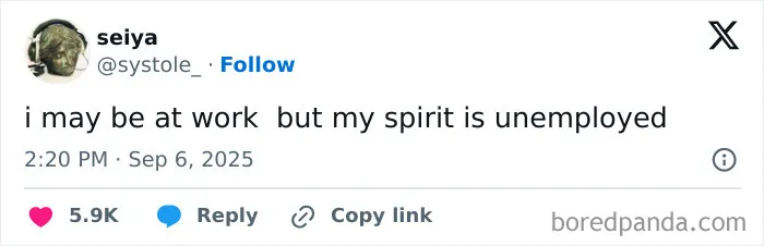 50 Hilarious Work Tweets To Read On Your Toilet Break