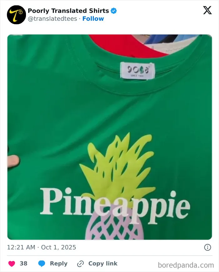 40 Times T-Shirt Designs Had Such Hilarious English Phrases, The Designer Definitely Got “Lost In Translation" (New Pics)