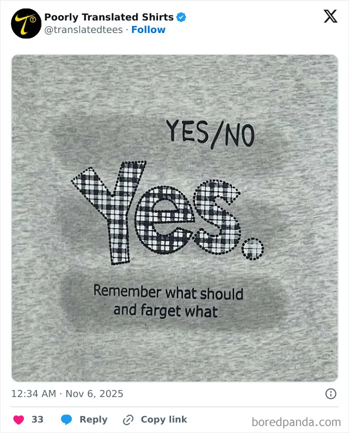 40 Times T-Shirt Designs Had Such Hilarious English Phrases, The Designer Definitely Got “Lost In Translation" (New Pics)