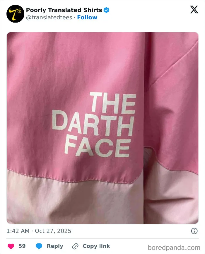 40 Times T-Shirt Designs Had Such Hilarious English Phrases, The Designer Definitely Got “Lost In Translation" (New Pics)