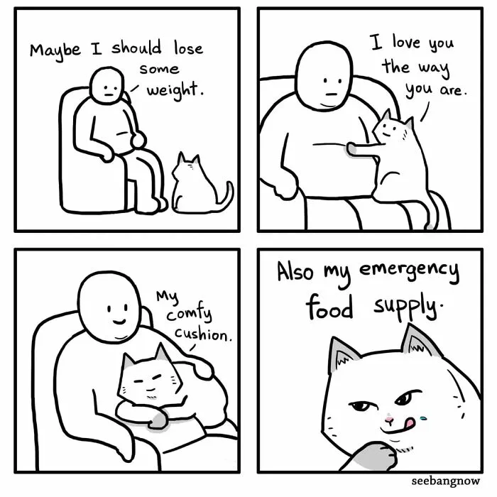 29 Sassy Cat Comics That Prove Cats Understand Us Better Than We Think