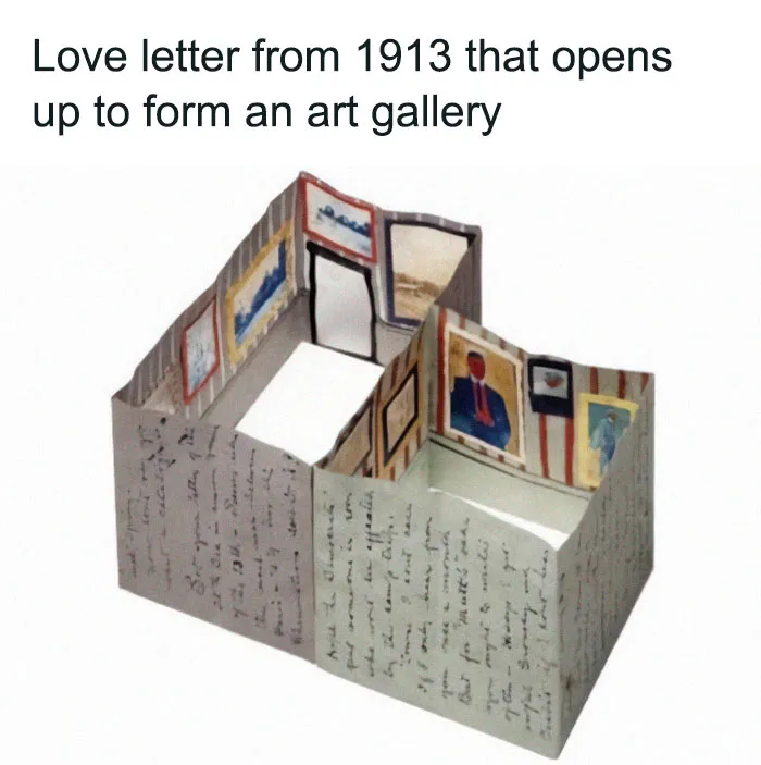 This Love Letter Was Written By Alfred Joseph Frueh, An American Cartoonist, And Illustrator
