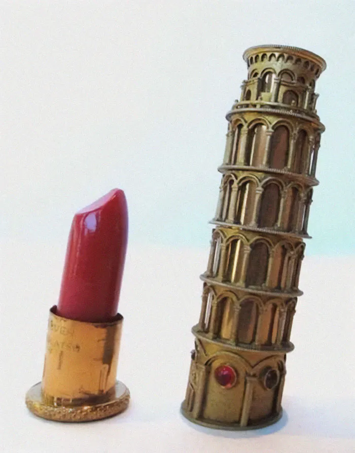Lipstick Case By Jewelry Designer Louis Nichilo, Rome, 1950