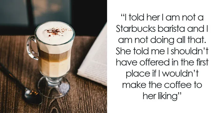 "I Can't Imagine Being So Entitled": Morning Coffee Drives A Wedge Between MIL And DIL