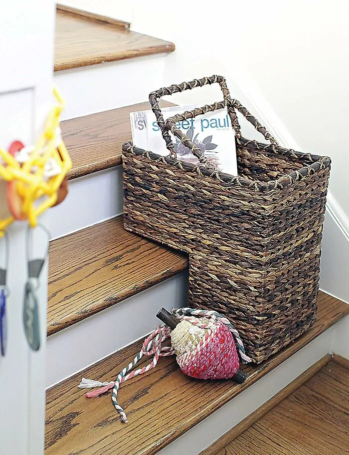  That Pile Of Stuff That's Been Living On Your Stairs Can Now Be Promoted From "Tripping Hazard" To "Chic Accessory" With A<a Style="Display:inline;" Href="Https://Www.amazon.com/Creative-Co-Op-Da2452-Bacbac-Basket/Dp/B00ggcbwfi?crid=rhvxpo3i0z0n&dib=eyj2ijoimsj9.ixis4xh_nxongnfuuwpf-R8hxo9t5edmnephfwq9rg5of10zw63h6jcajupq_rvv_xy7kaur8da-3jctqxa7h2awfth5vrlyp77vcgjsbzmj9w7usnl6augrujsyf66yk55-Fjfr2kbwfjfmw_fl1bqhdgvgb8620wzkn_55bulm7bwszzn5_ssm3glxez13iqyusbtg-Cpsitnnngnx_zljjhmamfby-Q5rl33r2b57-X4heokncsziglpbhztgfwqfdfpqhomvz4setk15glftcg-I-J-Dorlphvzxn3u.visjen39sugrkmf7v7cc77qnnxwkpu63dayol7ylp2a&dib_tag=se&keywords=hide%2bhome%2beyesores&qid=1764069193&sprefix=hide%2bhome%2beyesore%2caps%2c226&sr=8-18&th=1&linkcode=ll1&tag=bpfig-20&linkid=efe596284fe73588e6b320eaa7506e07&language=en_us&ref_=as_li_ss_tl" Target="_blank">    <span Style="Font: Inherit; Color: #d74b1f;"> Woven Stair Basket </Span>