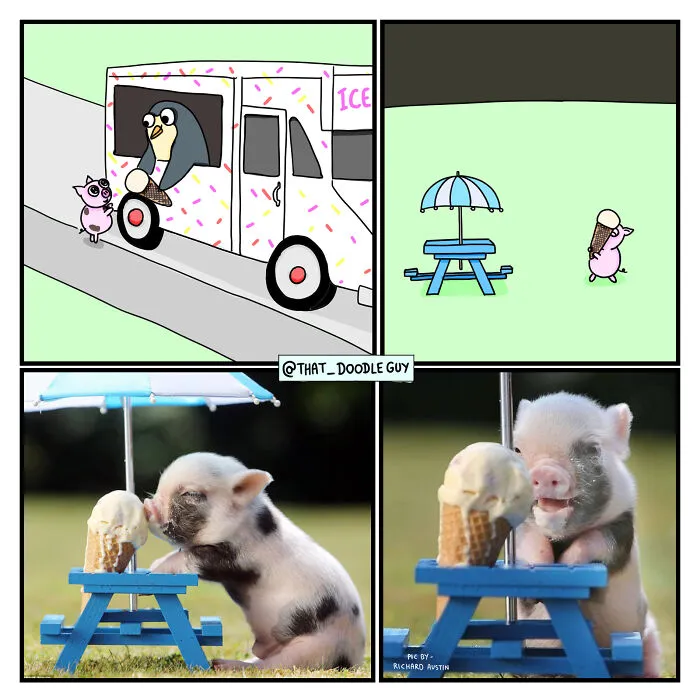 50 Of The Funniest Animal Comics Shared By Our Community